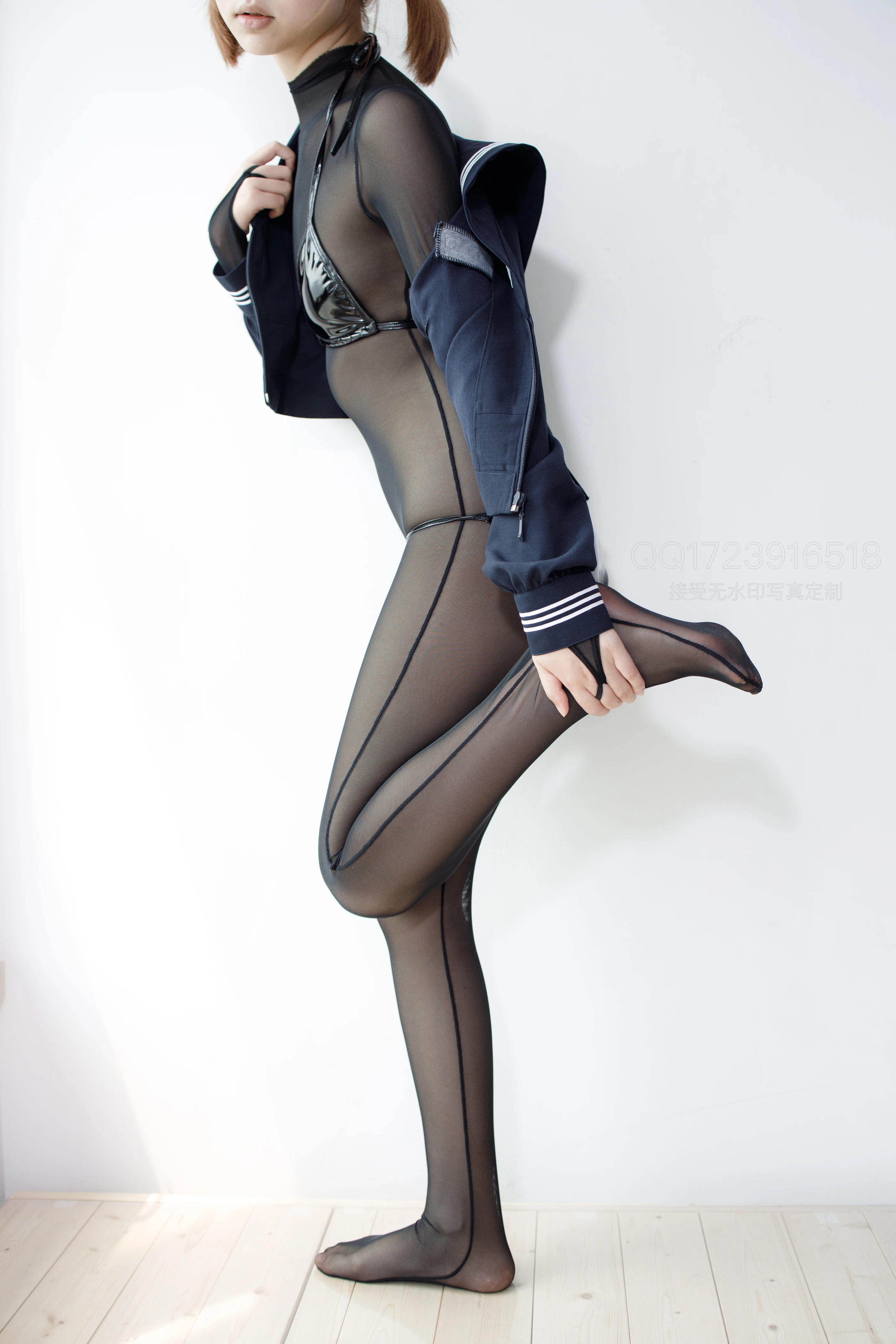 森萝财团 [WTMSB-003] 黑丝连体袜 [113P 1V]插图